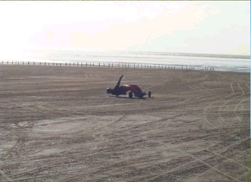 Boarding on Beach