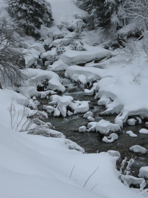 Snow river